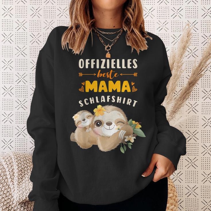 Offizielles Beste Mama Schlaf Für Mutter Sweatshirt Geschenke für Sie