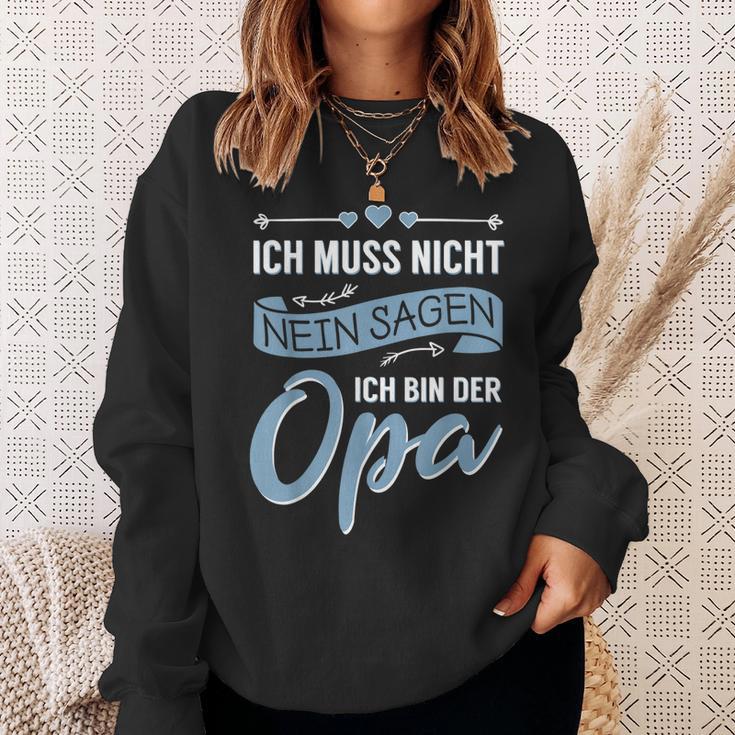 Opa Lustig Spruch Sweatshirt, Vatertag & Geburtstag Großvater Tee Geschenke für Sie