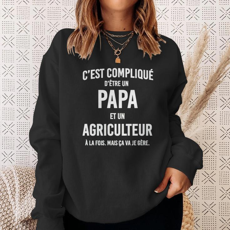 Papa Agriculteur Agriculture Sweatshirt Geschenke für Sie