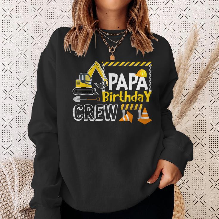 Papa Geburtstag Crew Bauhemden Geschenk Geburtstag Sweatshirt Geschenke für Sie