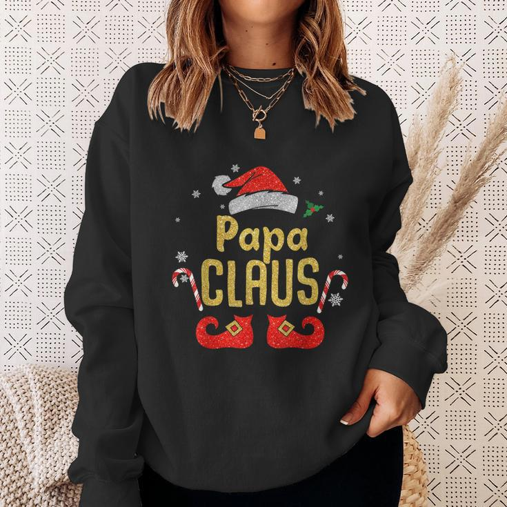 Papa Santa Claus Matching Family Christmas Shirts Tshirt Sweatshirt Gifts for Her