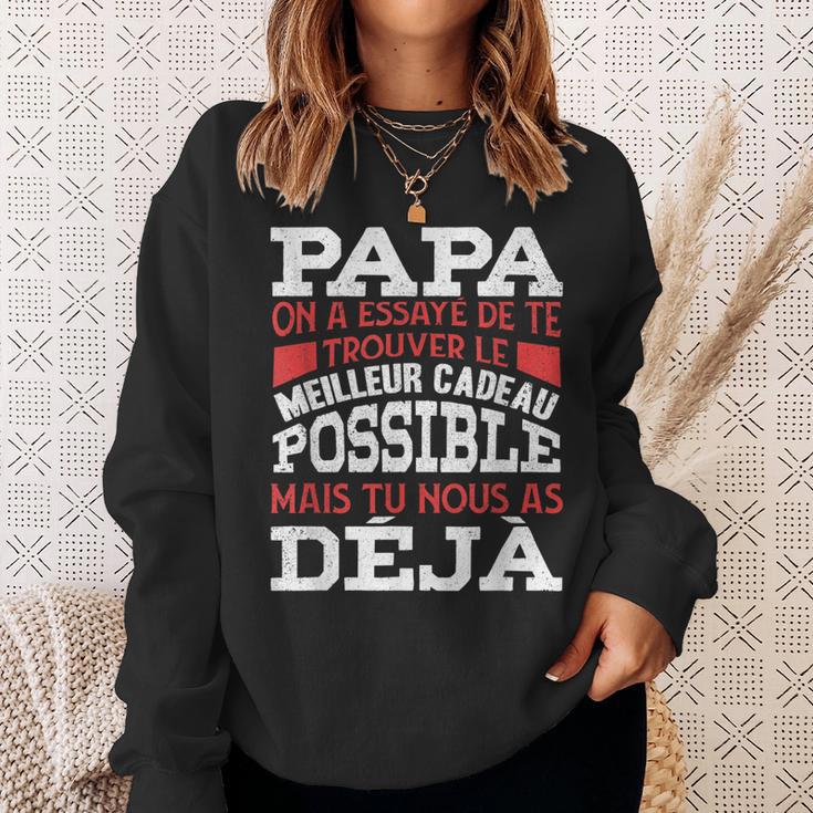 Papa Zum Vatertag Geschenk Für Papa Geburtstag Vater V5 Sweatshirt Geschenke für Sie