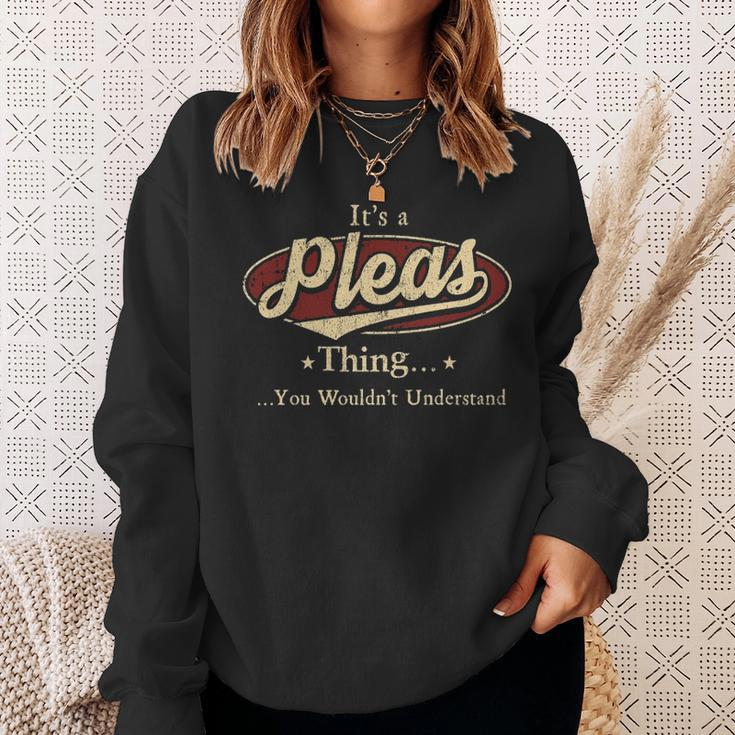 Pleas Personalized Name Gifts Name Print S With Name Pleas Sweatshirt Gifts for Her