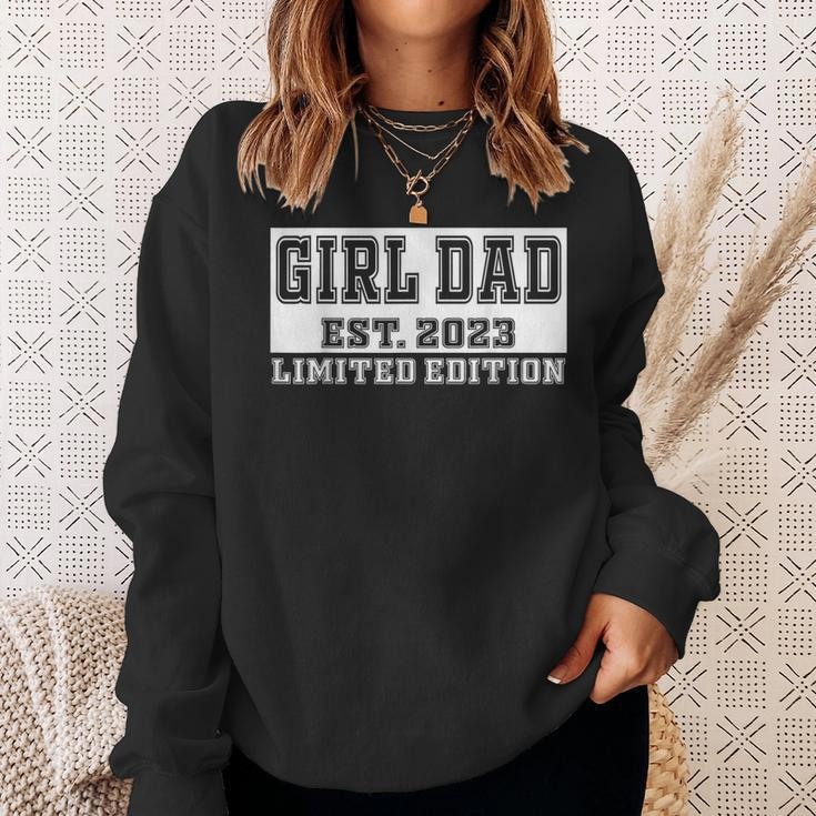 Proud Girl Dad 2023 Father Of Girls Fathers Day Gift For Men Sweatshirt Gifts for Her