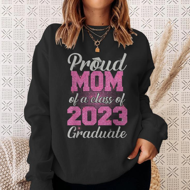 Proud Mom Of A Class Of 2023 Graduate Senior 23 Gifts Sweatshirt Gifts for Her