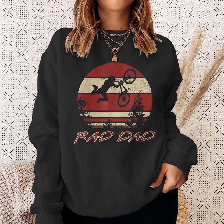 Rad Dad Racing Retro Vintage 80S Bmx V2 Sweatshirt Gifts for Her