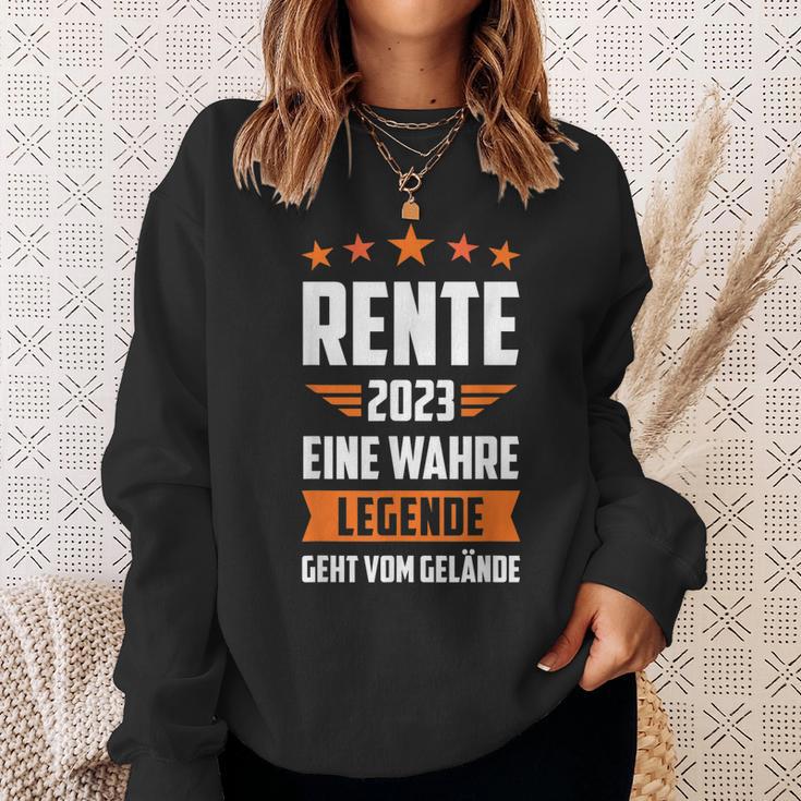 Rentner 2023 Eine Legende Geht In Rente V2 Sweatshirt Geschenke für Sie