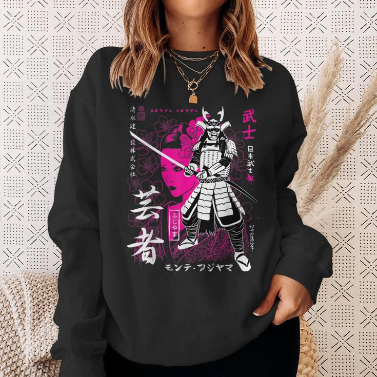 Samurai Warrior Bushido Code Japanese Swordsmen Sweatshirt Gifts for Her