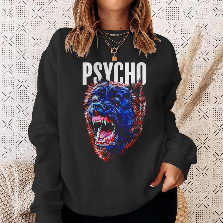 Santan Psycho Bear Sweatshirt Gifts for Her