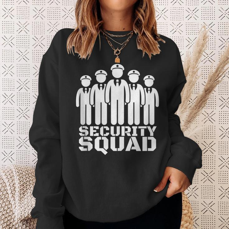 Security Guard Bouncer And Security Officer - Security Squad Sweatshirt Gifts for Her