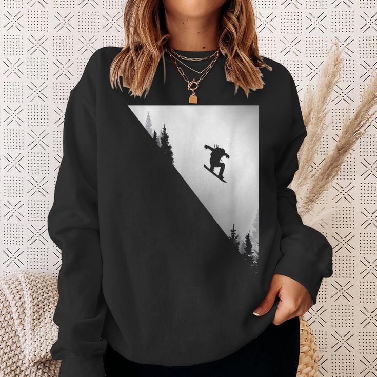 Snowboard Apparel - Snowboarding Snowboarder Snowboard Sweatshirt Gifts for Her