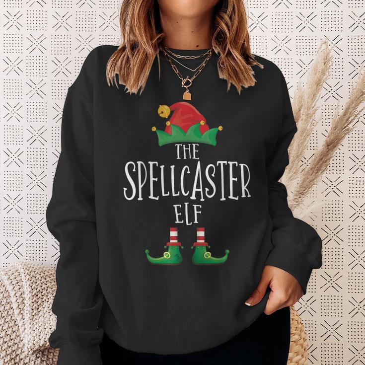 Spellcaster Elf- Familien-Pyjama Weihnachten Sweatshirt Geschenke für Sie