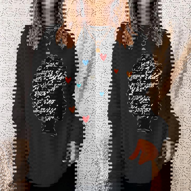 Strong Black Woman Black Queen Melanin Queen Sweatshirt Gifts for Her