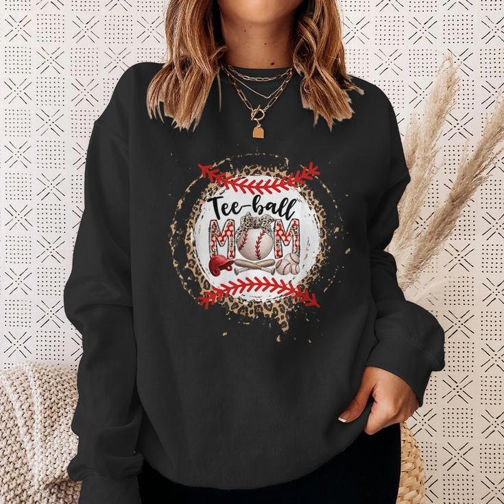 Tball Mom Baseball Mom Leopard Mothers Day Sweatshirt Gifts for Her