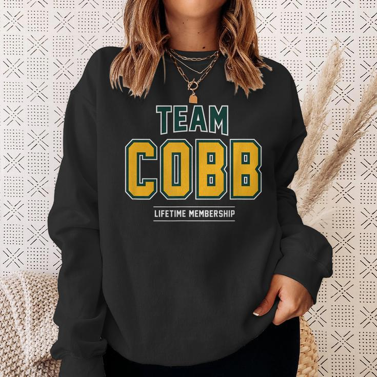 Team Cobb Proud Family Last Name Surname Sweatshirt Gifts for Her