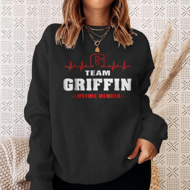 Team Griffin Lifetime Member Surname Last Name Sweatshirt Gifts for Her