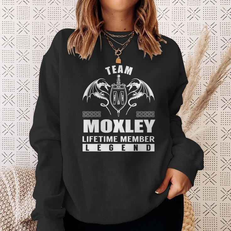 Team Moxley Lifetime Member Legend Sweatshirt Gifts for Her