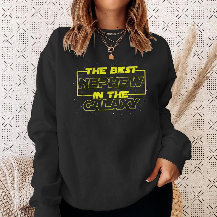The Best Nephew In The Galaxy Nephew Gifts From Aunt Uncle Sweatshirt Gifts for Her