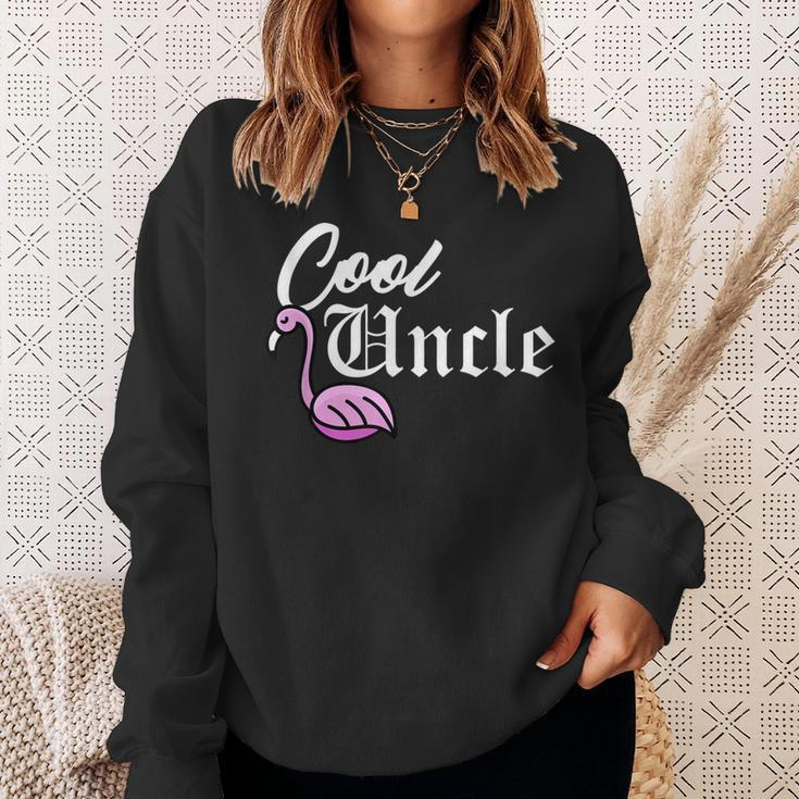The Cool Uncle FlamingoSweatshirt Gifts for Her