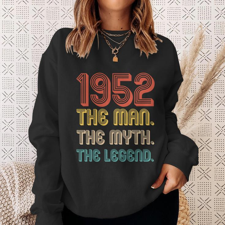 The Man The Myth The Legend 1952 50Th Birthday Sweatshirt Gifts for Her