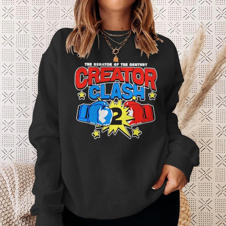 The Rematch Of The Century Creator Clash Sweatshirt Gifts for Her