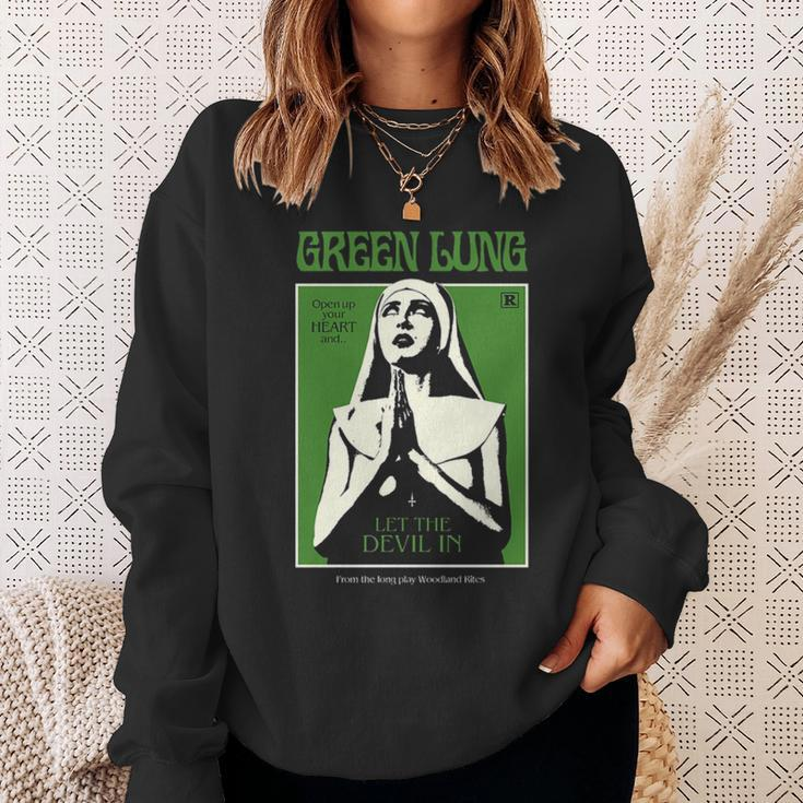 The Ritual Tree Green Lung Sweatshirt Gifts for Her