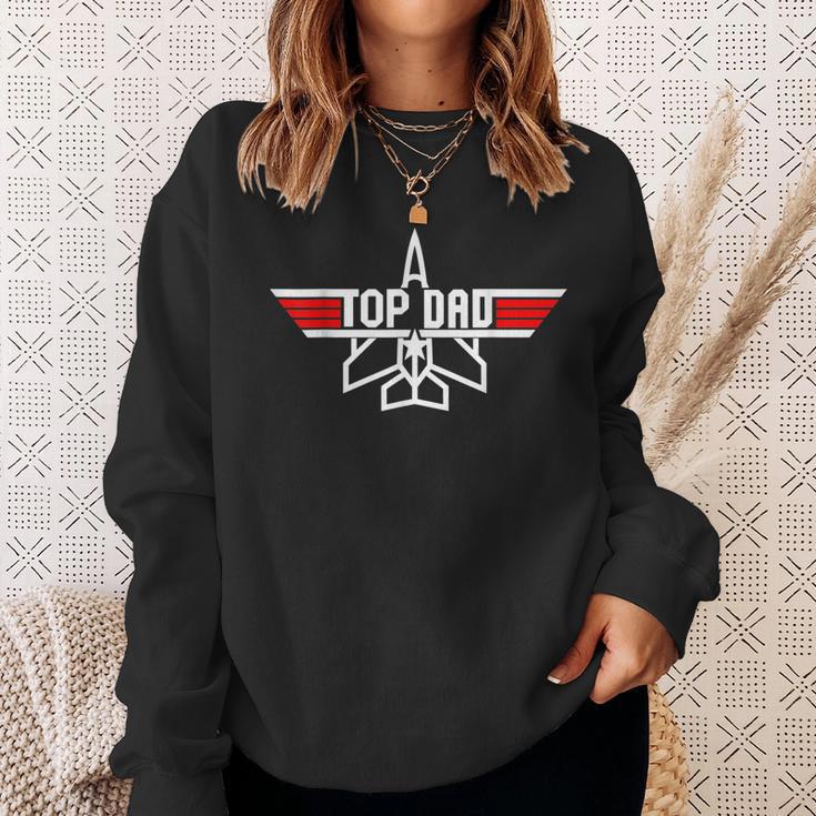 Top Dad Herren Sweatshirt, Originelles Design für Vatertag und Geburtstag Geschenke für Sie