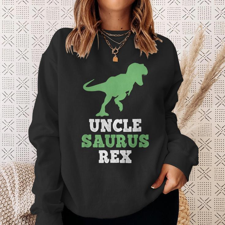 Unclesaurus Rex Funny Dinosaur Gift Unclesaurus Christmas Sweatshirt Gifts for Her