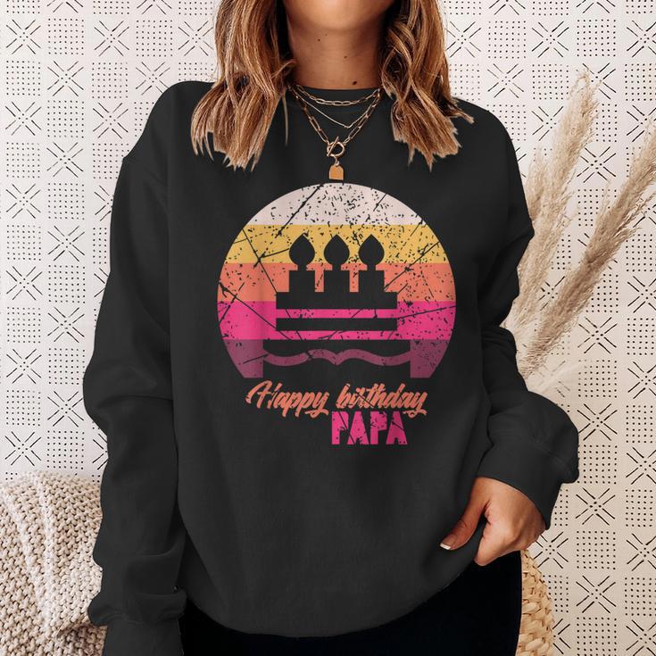 Unser Geburtstag Papa Geschenk Sweatshirt Geschenke für Sie