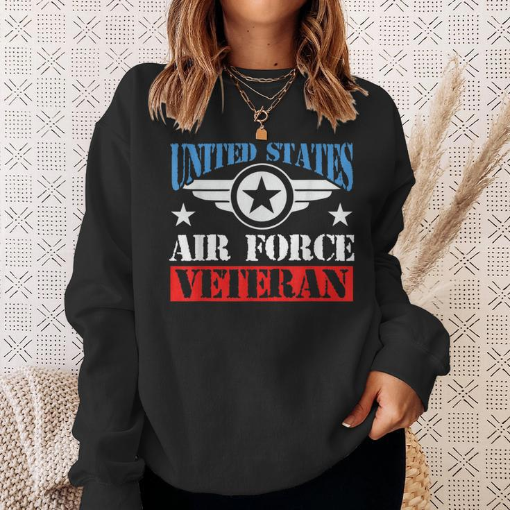 Us Air Force Veteran United States Air Force Veteran Sweatshirt Gifts for Her