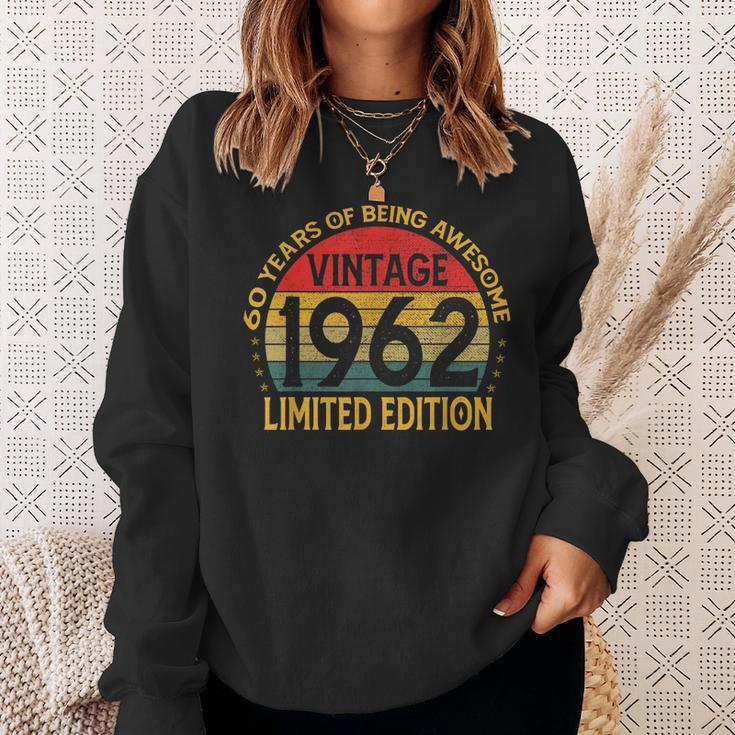 Vintage 1962 Limited Edition Sweatshirt zum 60. Geburtstag Geschenke für Sie