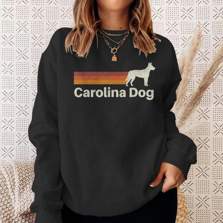 Vintage Carolina Dog Retro Mom Dad Dog Sweatshirt Gifts for Her