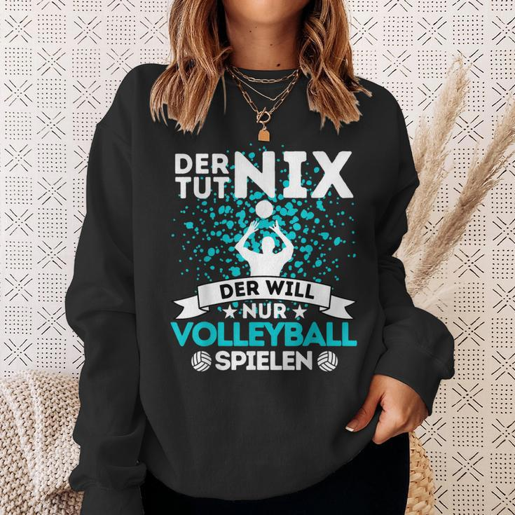 Volleyballer Volleyball Beachvolleyball Geschenk Für Spieler Sweatshirt Geschenke für Sie