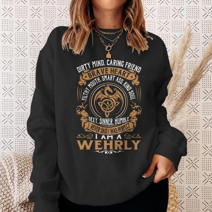 Wehrly Brave Heart Sweatshirt Gifts for Her