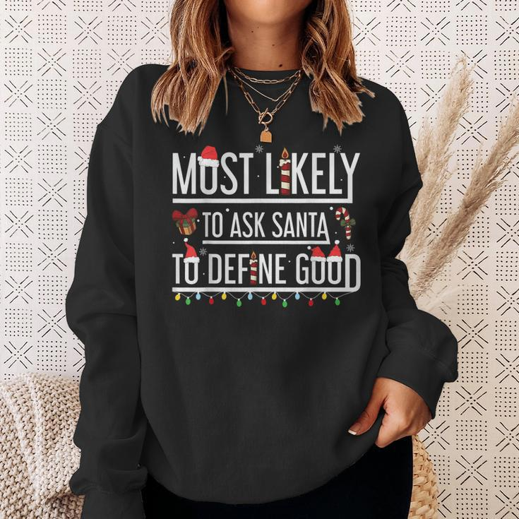 Weihnachtsmann Familienfest Sweatshirt | Lustiges Weihnachtsdesign Geschenke für Sie