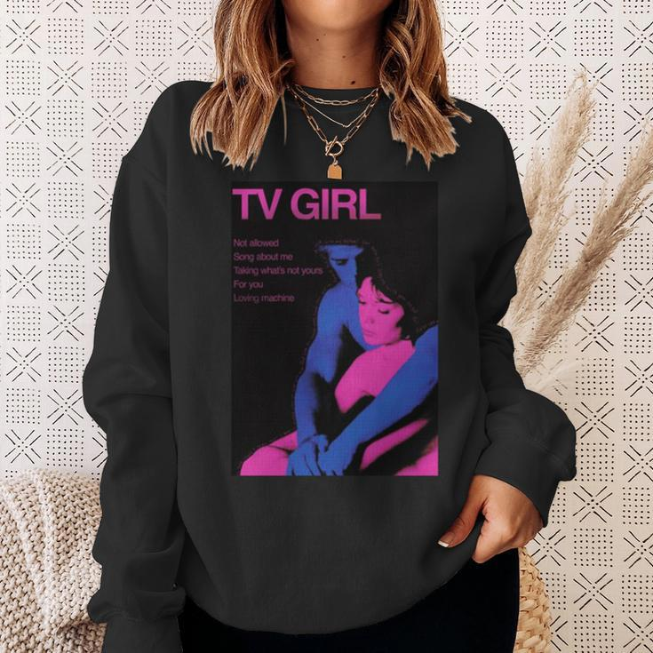 Who Really Cares Tv Girl Sweatshirt Gifts for Her