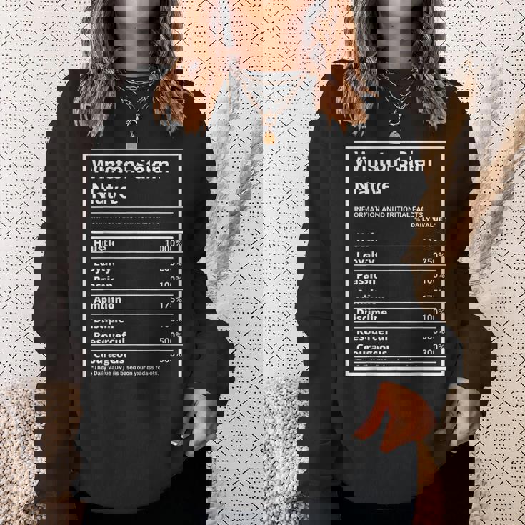 Winston-Salem Native Funny Nutrition Pride Sweatshirt Gifts for Her Winston-Salem Native Funny Nutrition Pride Sweatshirt Gifts for Her