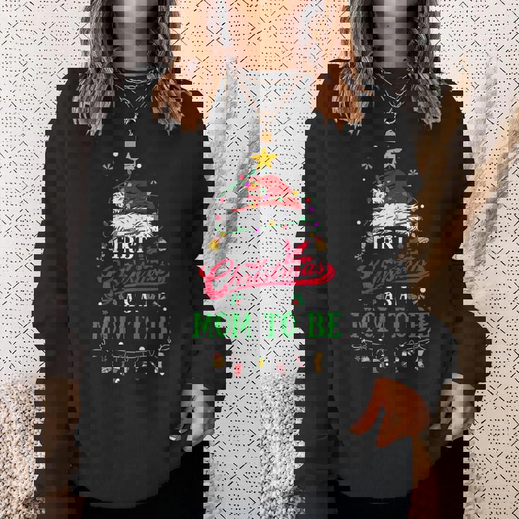 Womens First Christmas As A Mom To Be Funny Christmas New Mom To Be Men Women Sweatshirt Graphic Print Unisex Gifts for Her Womens First Christmas As A Mom To Be Funny Christmas New Mom To Be Men Women Sweatshirt Graphic Print Unisex Gifts for Her