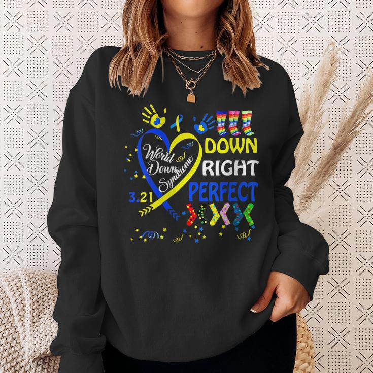 Womens World Down Syndrome Day Awareness Socks 21 March Sweatshirt Gifts for Her