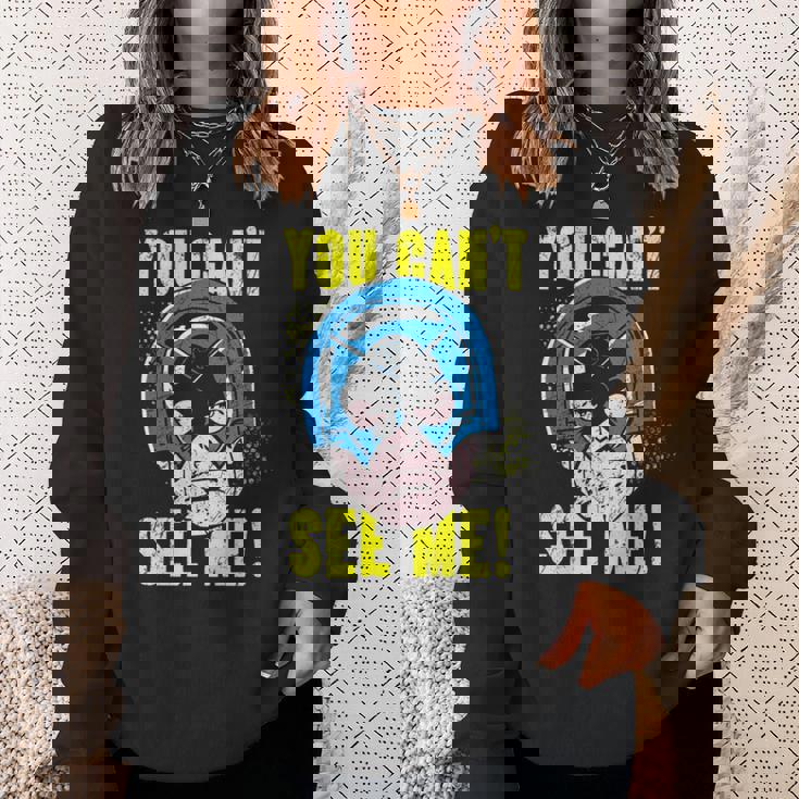 You Can’T See Me Superheropeacemaker Sweatshirt Gifts for Her