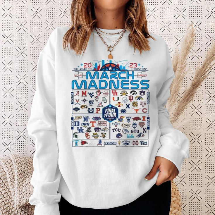 2023 Men’S Basketball March Madness Field Of 68 Group Sweatshirt Gifts for Her