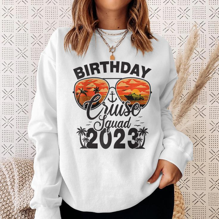 Birthday Cruise Squad 2023 Cruising Family Vacation Sweatshirt Gifts for Her