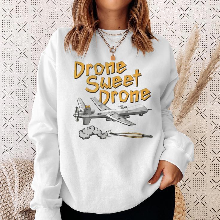 Drone Sweet Drone Sweatshirt Gifts for Her