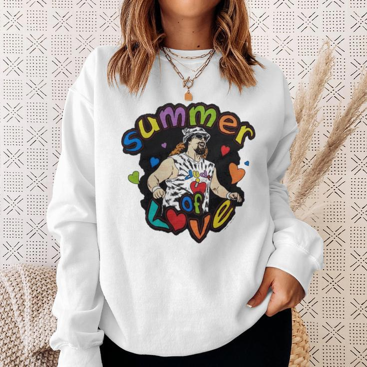 Dude Love Summer Of Love Sweatshirt Gifts for Her