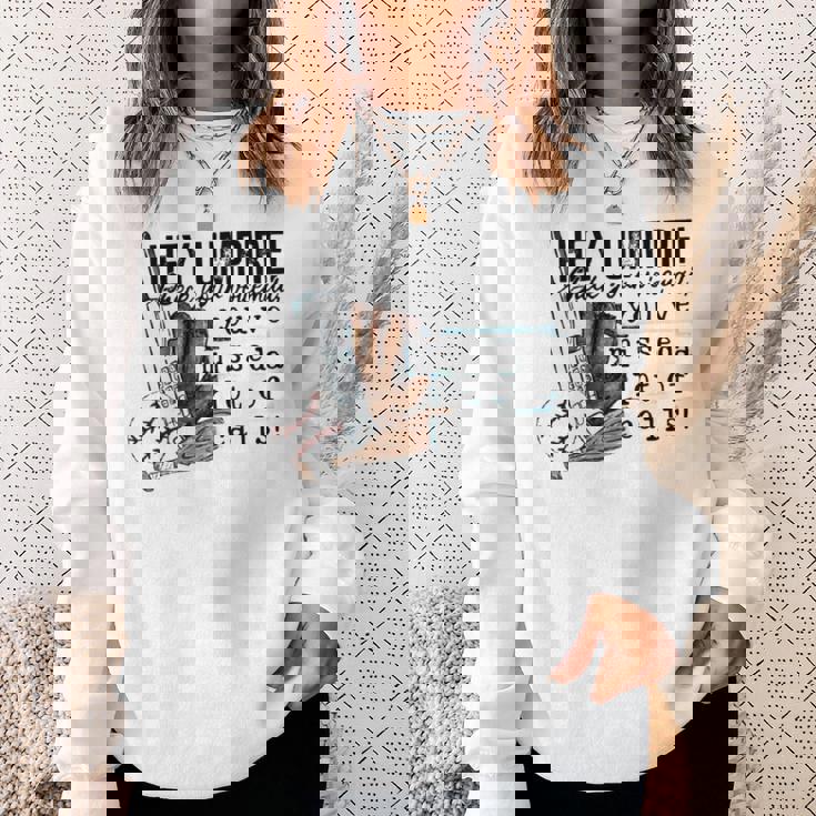 Hey Umpire Check Your Voicemail Sweatshirt Gifts for Her