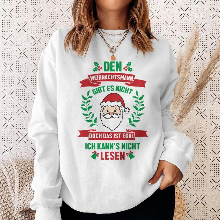 Kinder Den Weihnachtsmann Gibt Es Nicht Lustiger Spruch Sweatshirt Geschenke für Sie
