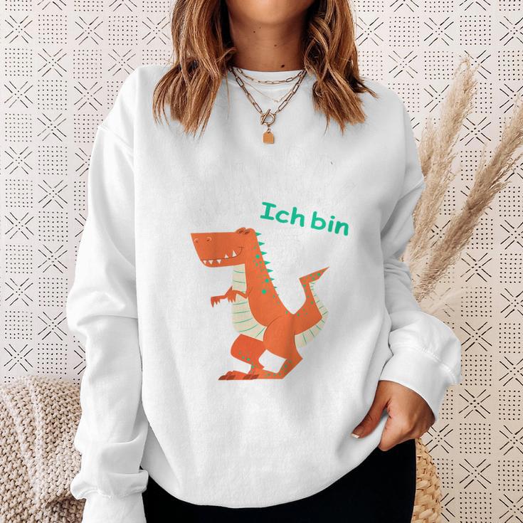 Kinder Dino Geburtstag Roaaar Ich Bin 5 Jahre Dinosaurier Sweatshirt Geschenke für Sie