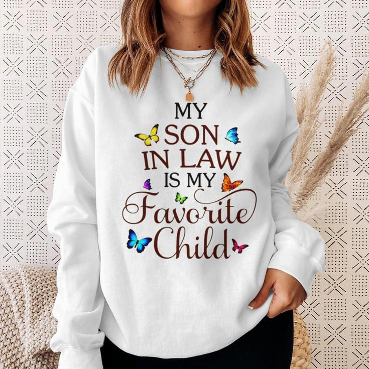 My Son In Law Is My Favorite Child V2 Sweatshirt Gifts for Her