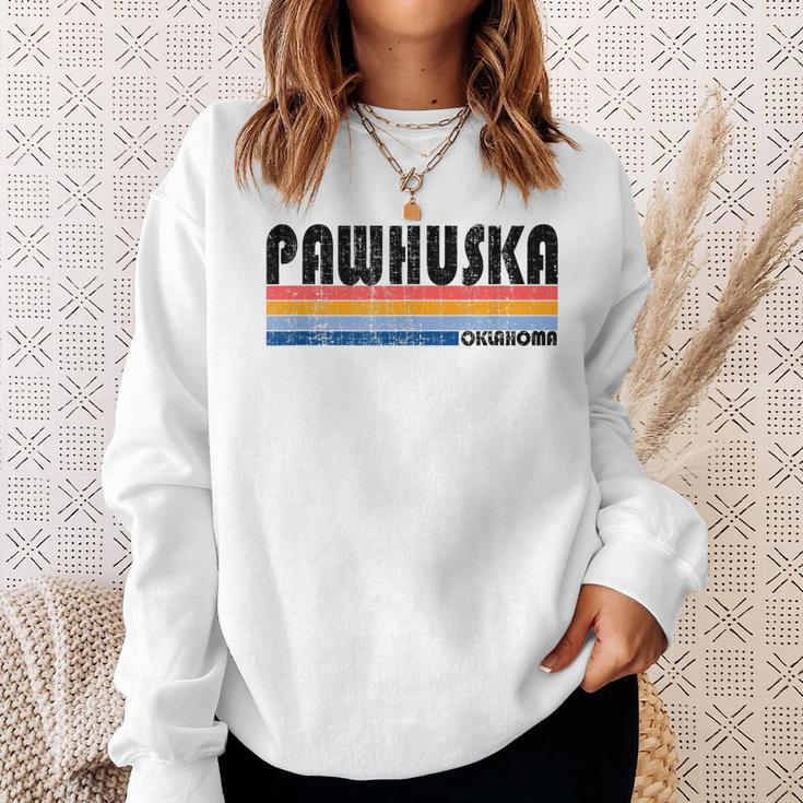 Vintage 70S 80S Style Pawhuska Ok Sweatshirt Gifts for Her