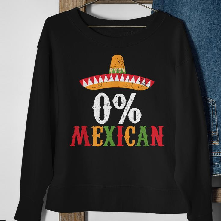0 Mexican Cinco De Mayo Fiesta Sombrero Funny Sweatshirt Gifts for Old Women